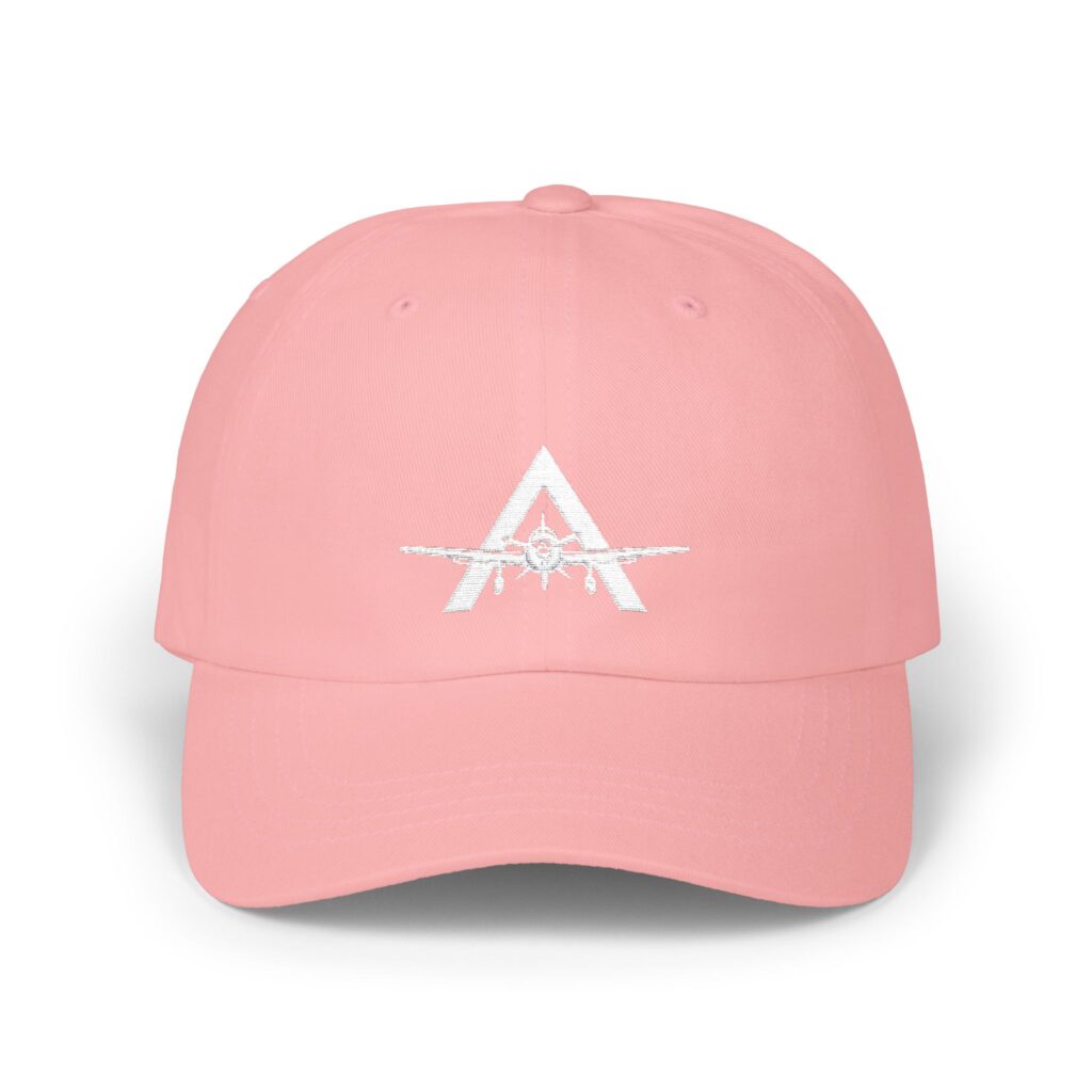pilot cap, embroidered aviation cap, custom side text hat