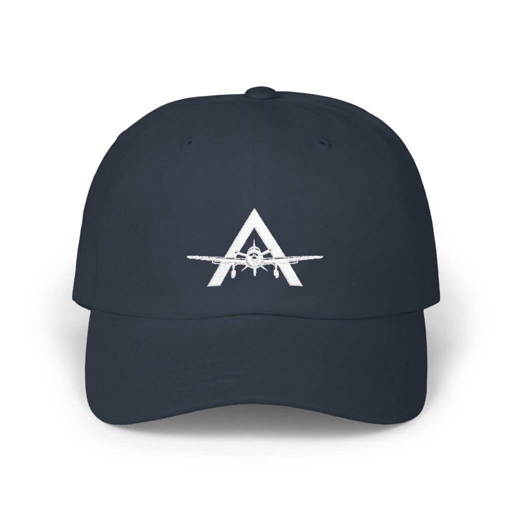 pilot cap, embroidered aviation cap, custom side text hat