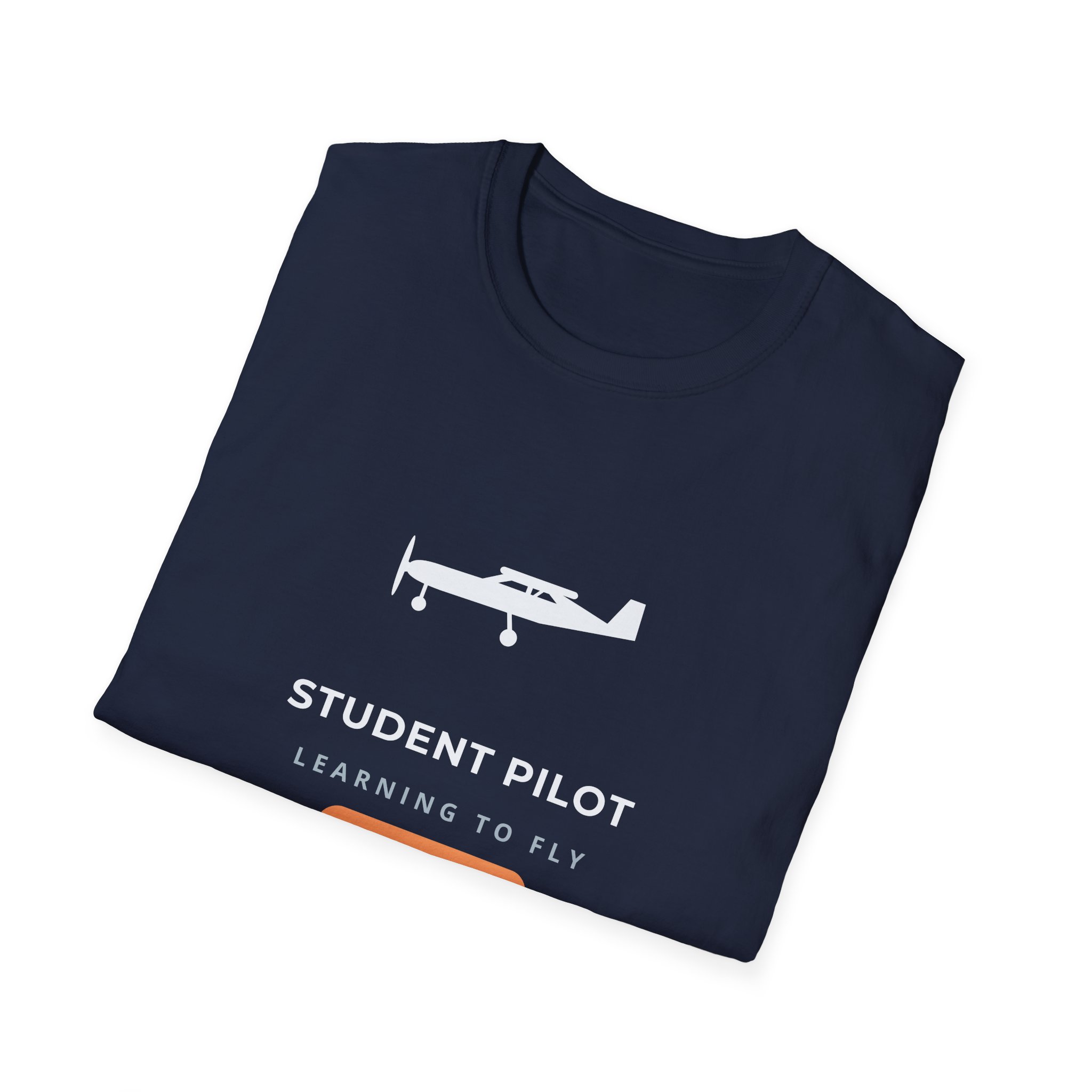 student pilot t shirt – learning to fly, unisex tee