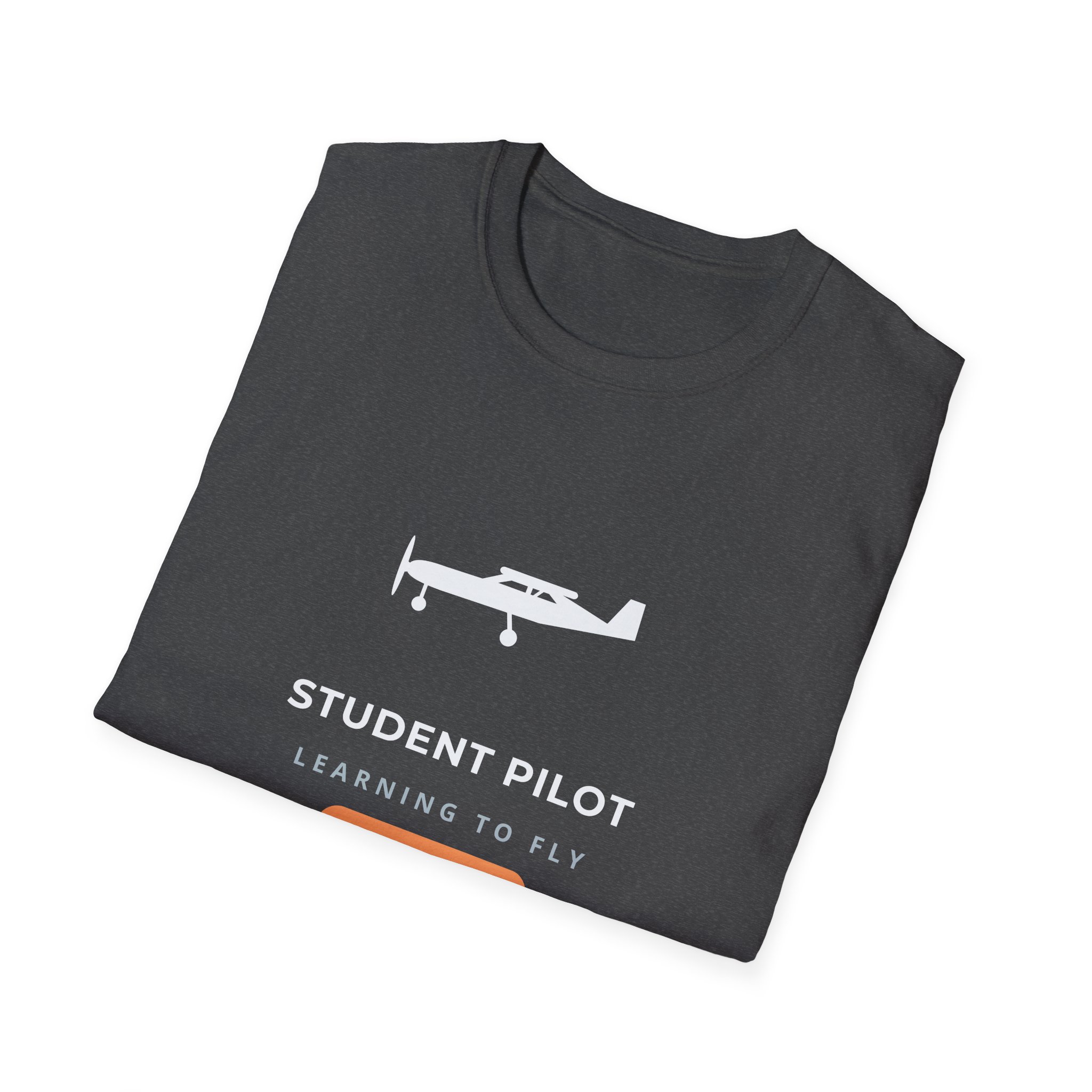 student pilot t shirt – learning to fly, unisex tee