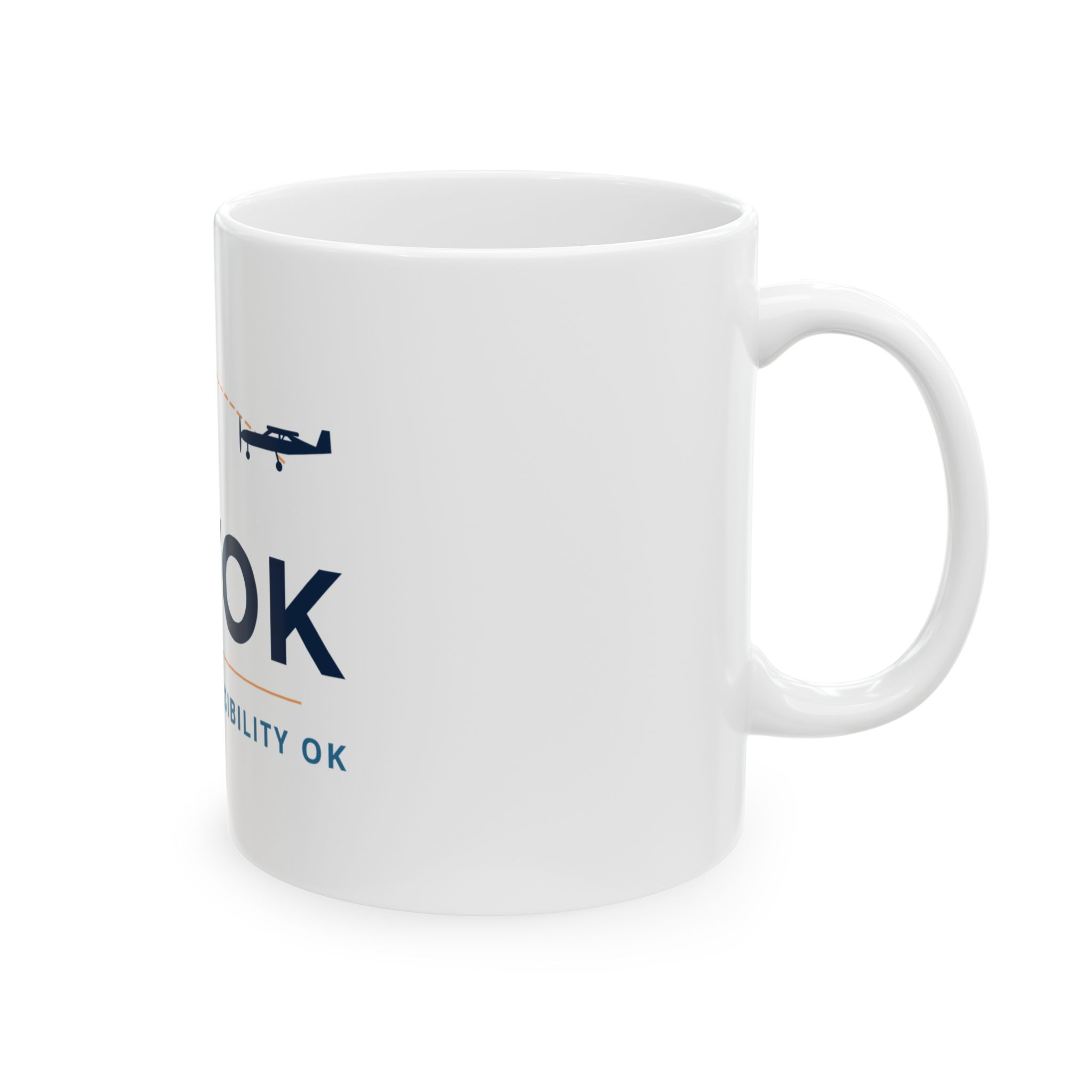 cavok mug – ceiling and visibility ok, 11oz / 15oz