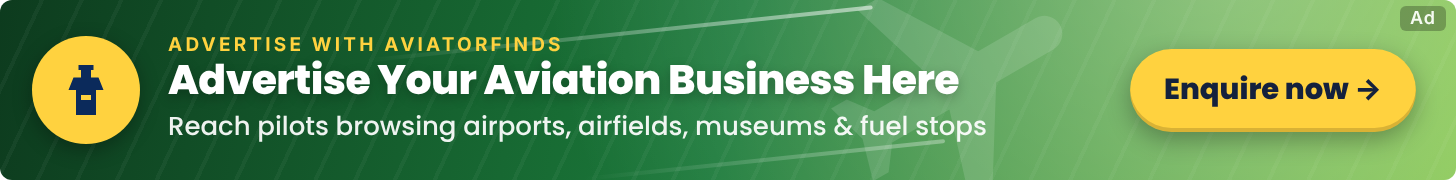Advertise your aviation business to pilots browsing airports, museums and fuel on AviatorFinds – enquire now