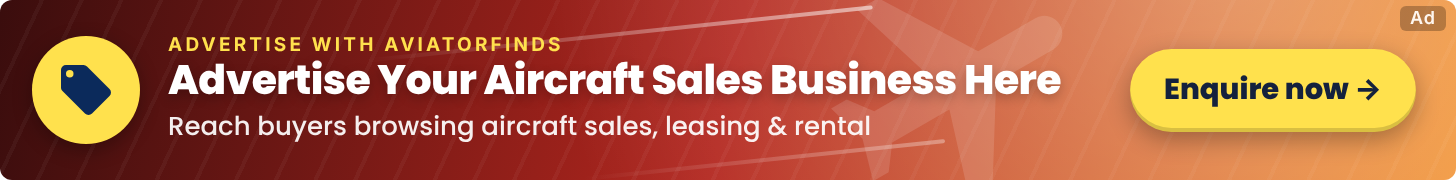 Advertise your aircraft sales, leasing or rental business on AviatorFinds – enquire now