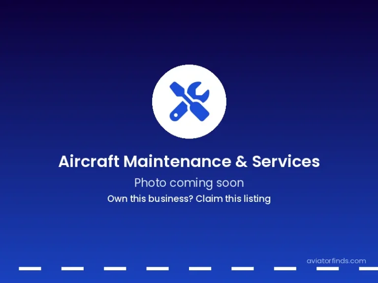 Photo coming soon - Aircraft Maintenance & Services