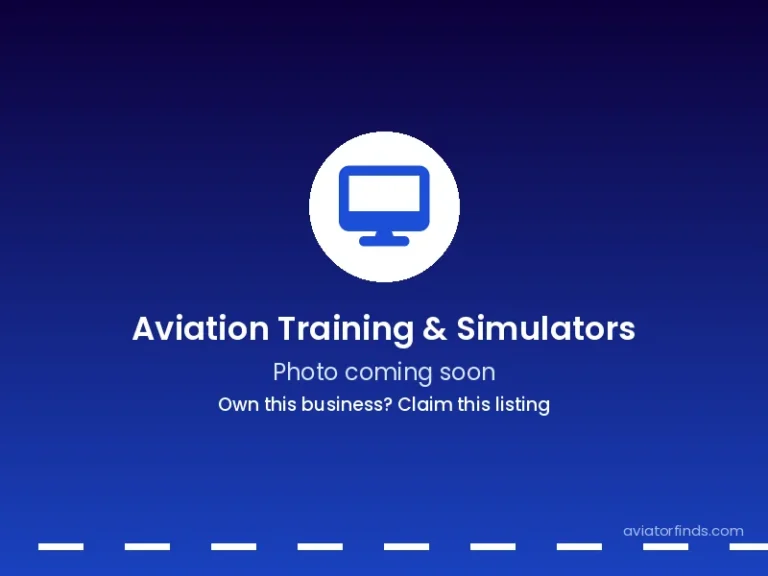 Photo coming soon - Aviation Training & Simulators